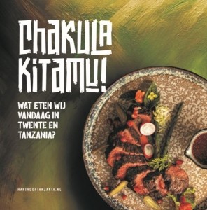 De omslag van het kookboek Chakula Kitamu voor Hart voor Tanzania