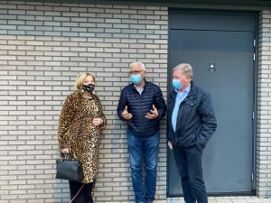 Deelnemers ontmoeten elkaar bij de actie voor Hart voor Tanzania in Gelderland